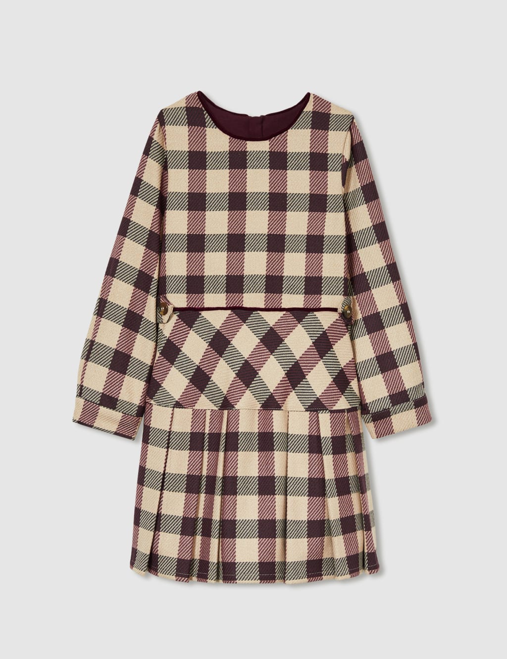 Checked Dress (4-14 Yrs) 2 of 4