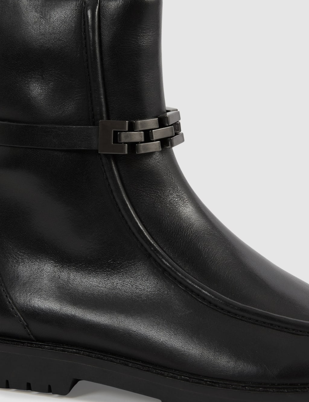 Kids' Leather Ankle Boots (11 Small - 3 Large) 4 of 4