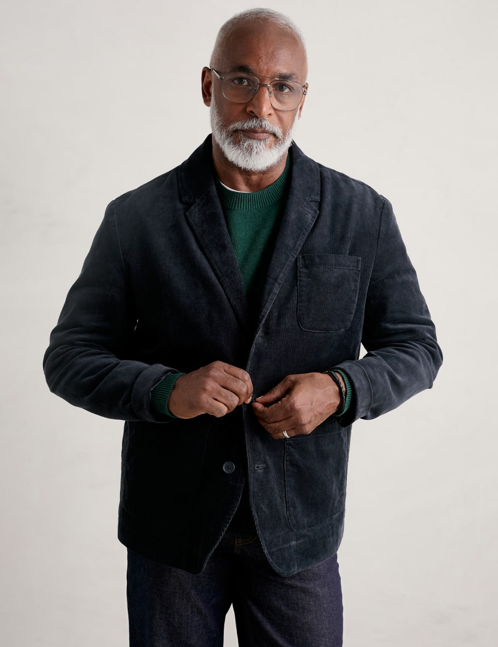 M&s mens corduroy jacket best sale