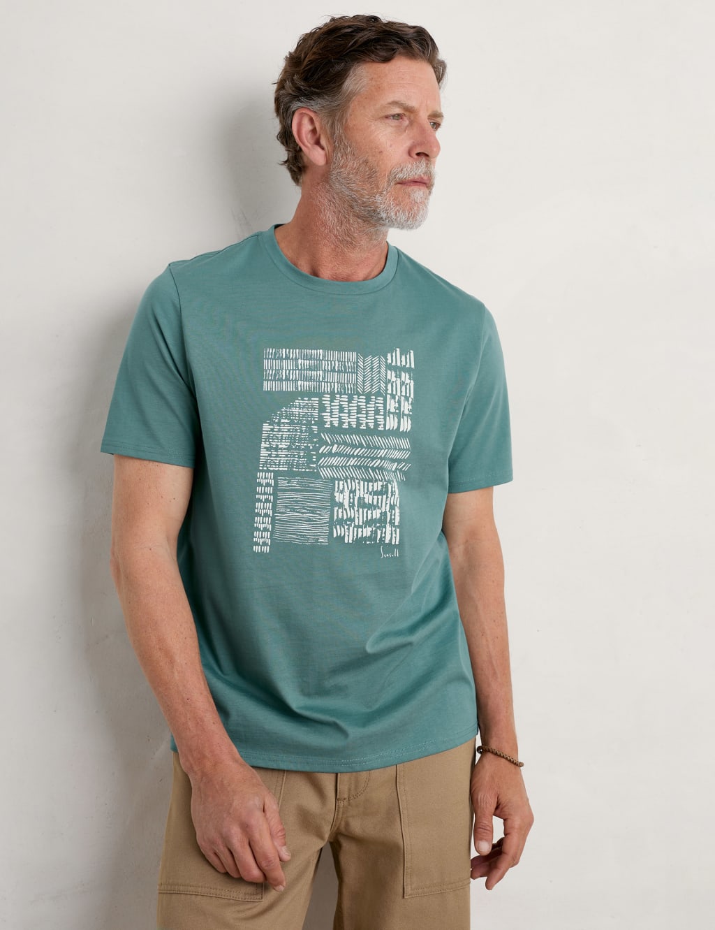 Cotton Printed Crew Neck T-Shirt 3 of 5