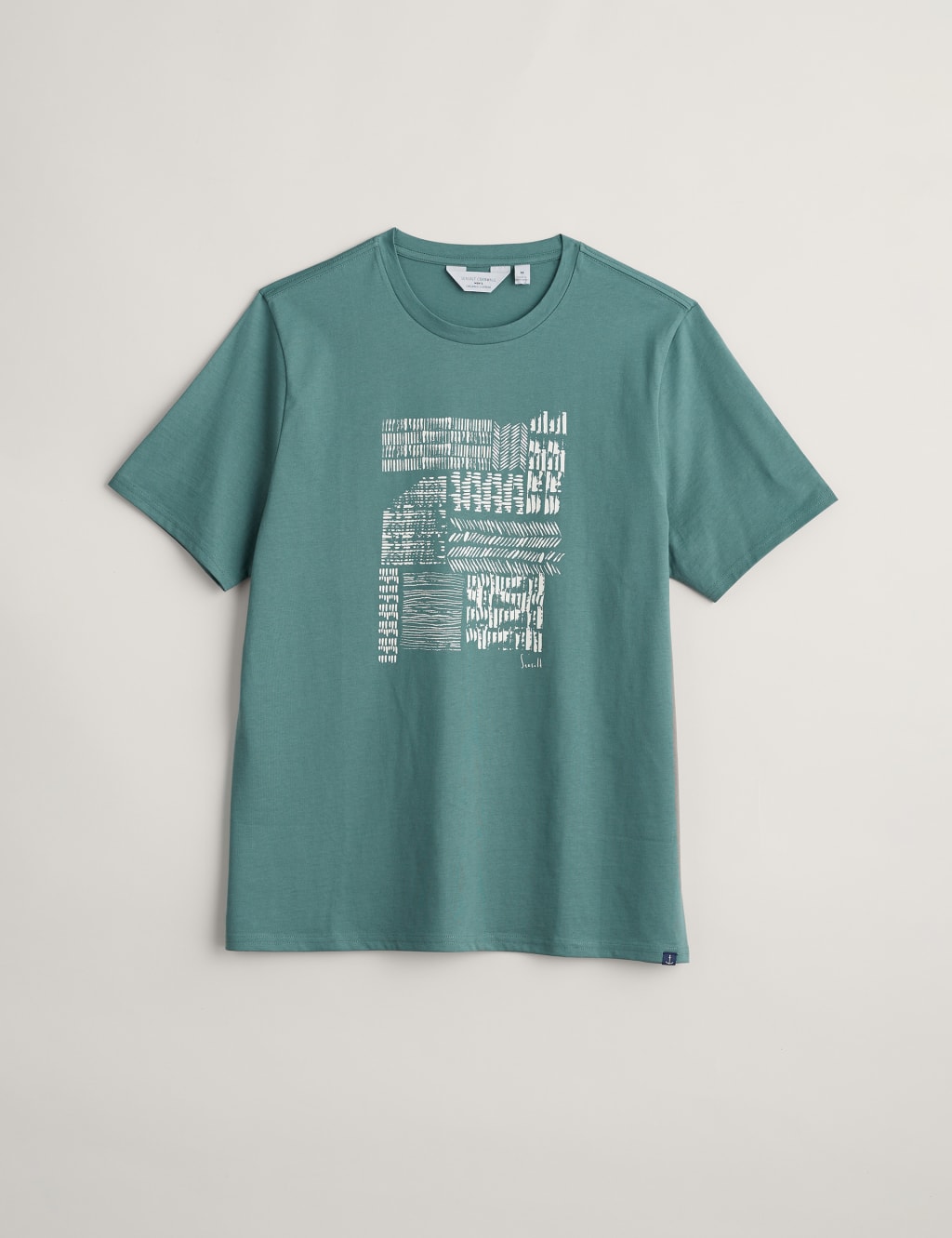 Cotton Printed Crew Neck T-Shirt 2 of 5