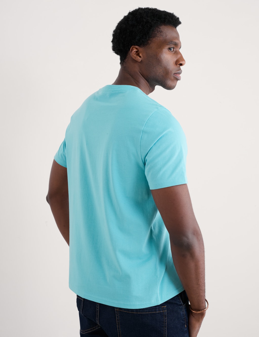 Pure Cotton Boat Graphic T-Shirt 3 of 4