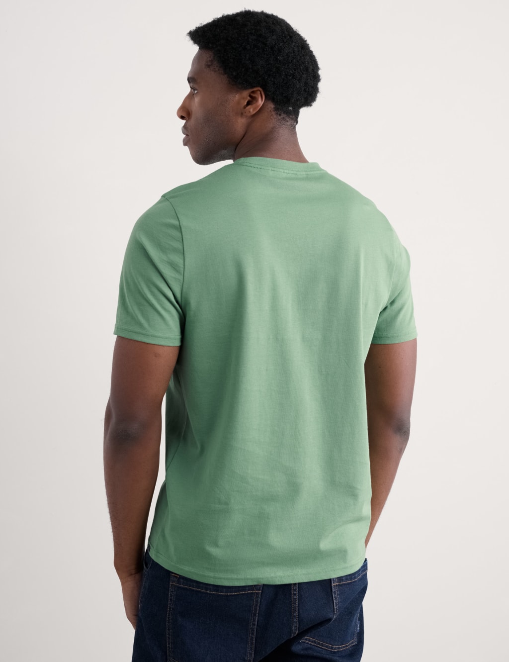 Pure Cotton Abstract Print T-Shirt 3 of 4