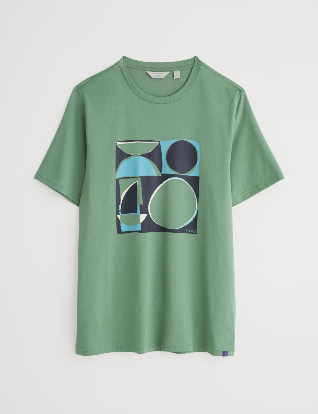 Pure Cotton Abstract Print T-Shirt 2 of 4