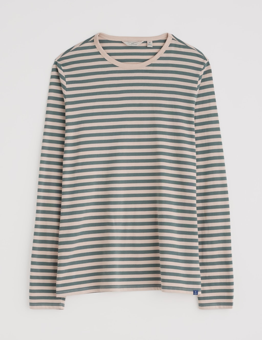 Pure Cotton Striped Crew Neck Top 2 of 4