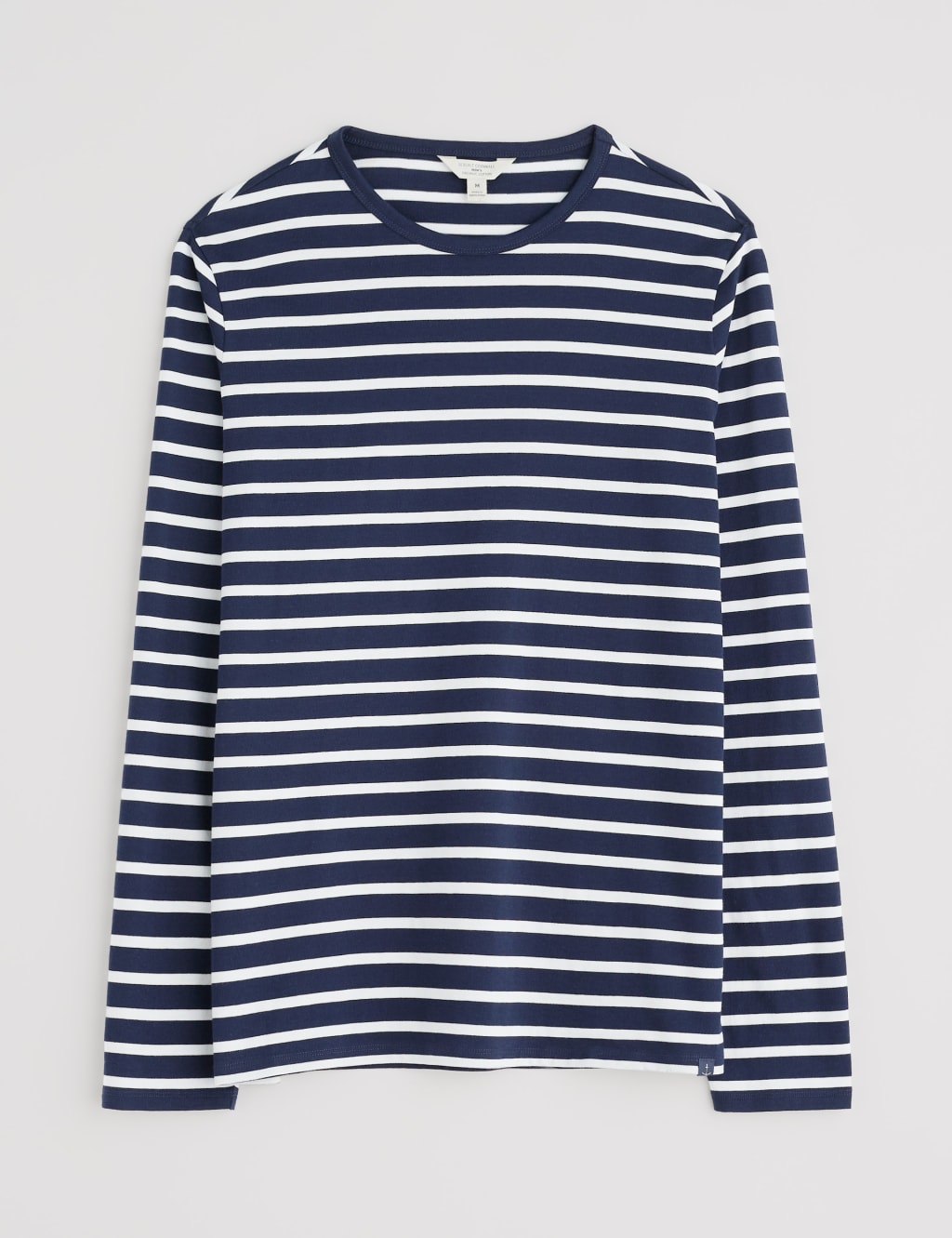 Pure Cotton Striped Crew Neck Top 2 of 4