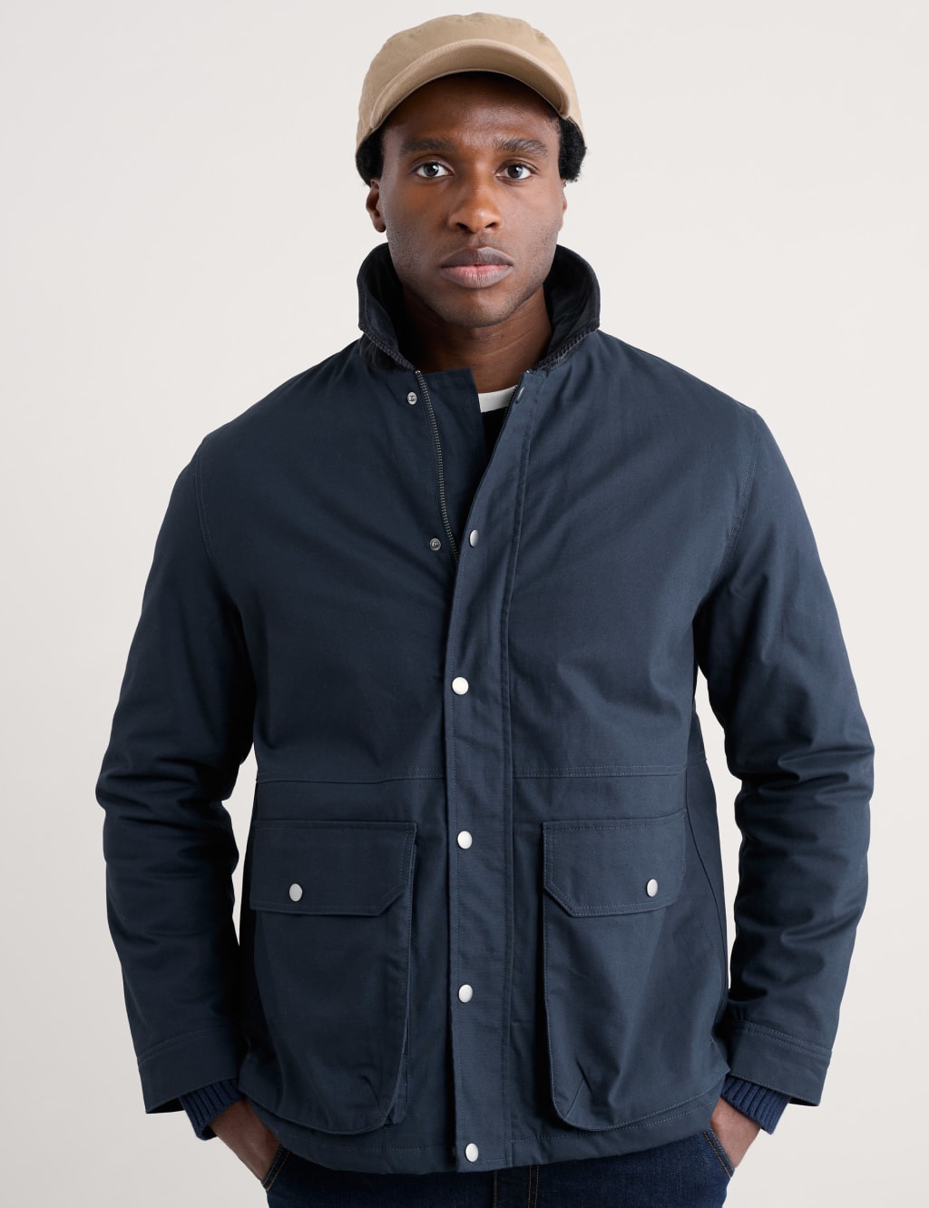 Pure Cotton Harrington Coat 3 of 4