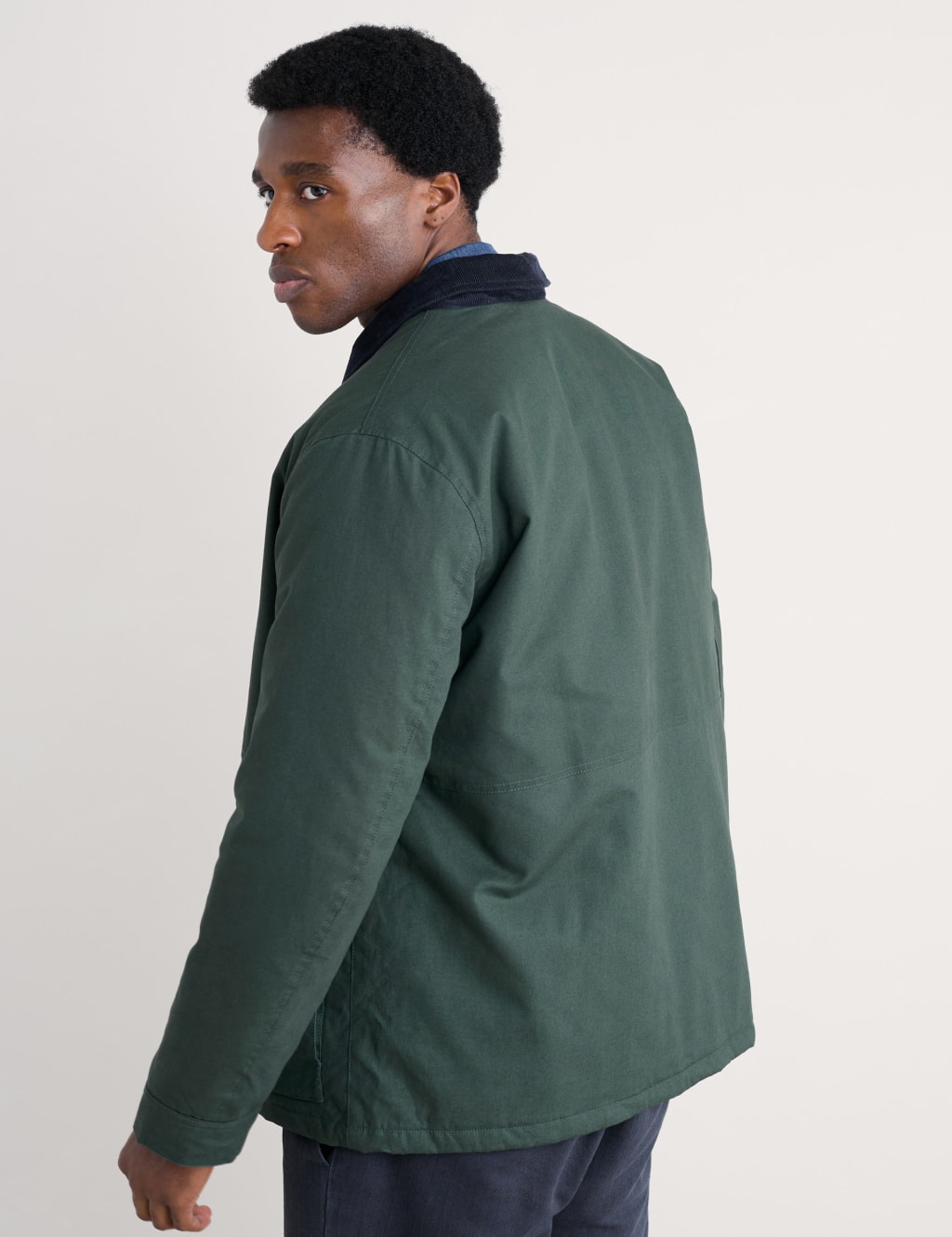 Pure Cotton Harrington Coat 4 of 4