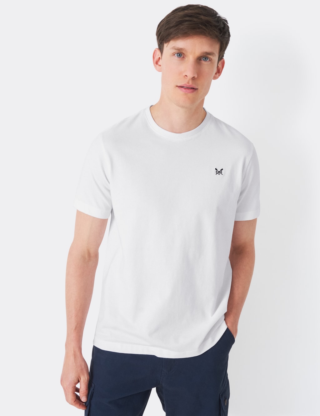 Pure Cotton Crew Neck T-Shirt 1 of 4