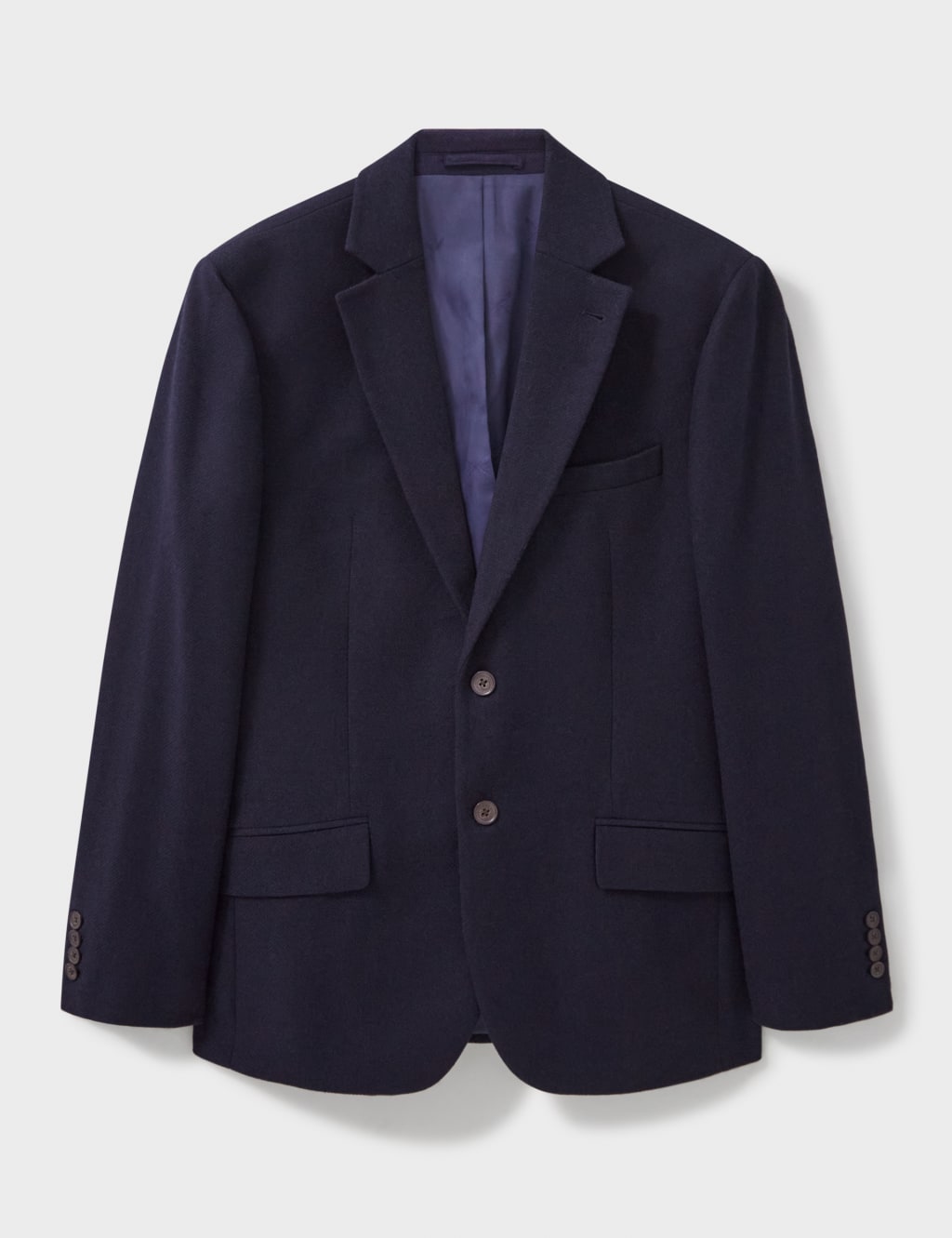MUKTANK × MODULER Unisex Loose-fitting Wool-blend Blazer