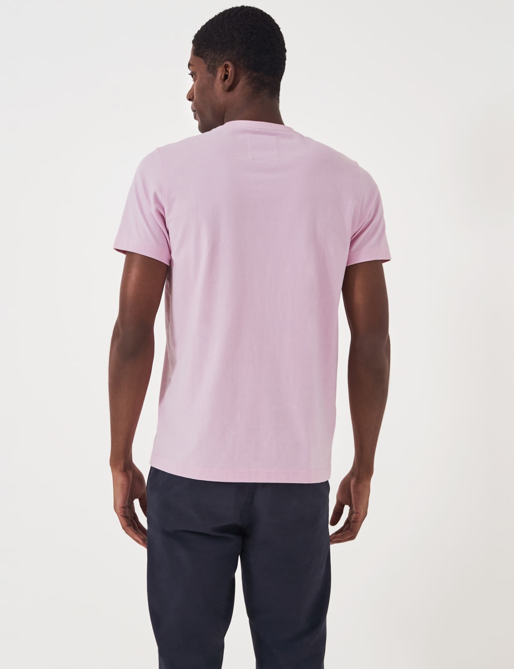 Pure Cotton Crew Neck T-Shirt 4 of 5