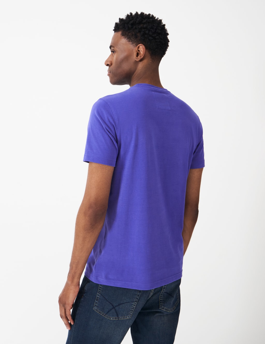 Pure Cotton Crew Neck T-Shirt 4 of 4