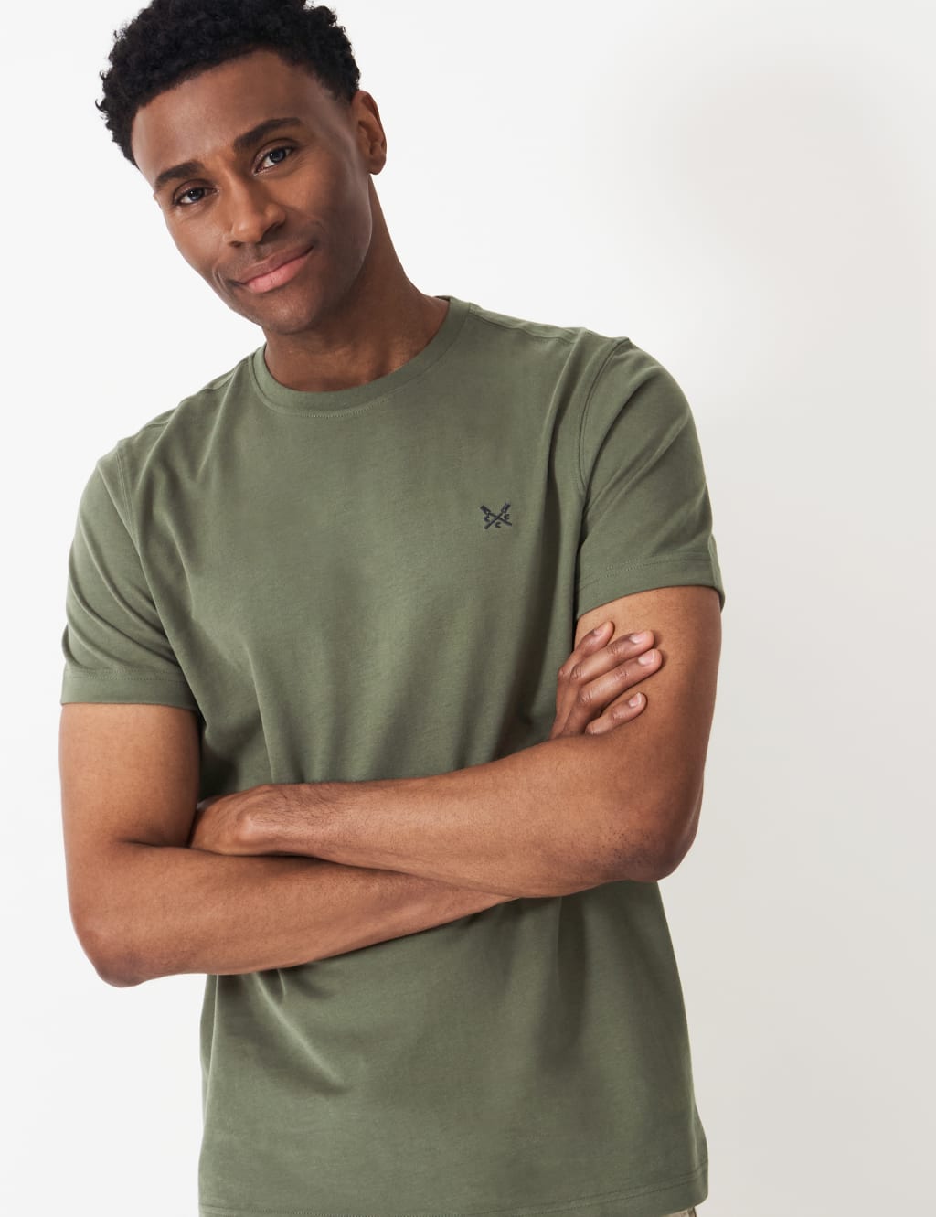 Pure Cotton Crew Neck T-Shirt 5 of 5