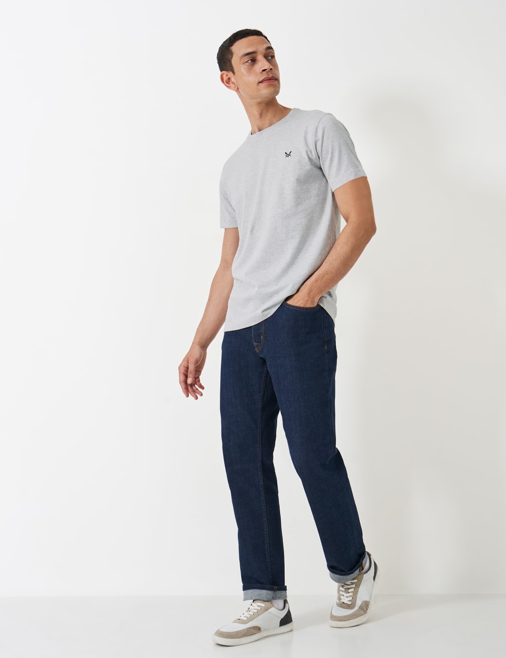 Pure Cotton Crew Neck T-Shirt 3 of 5