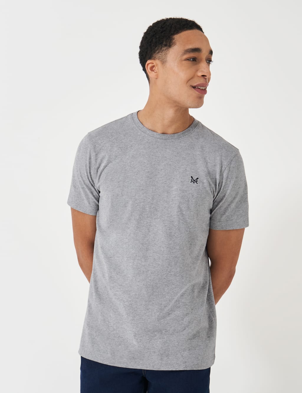 Pure Cotton Crew Neck T-Shirt 6 of 6