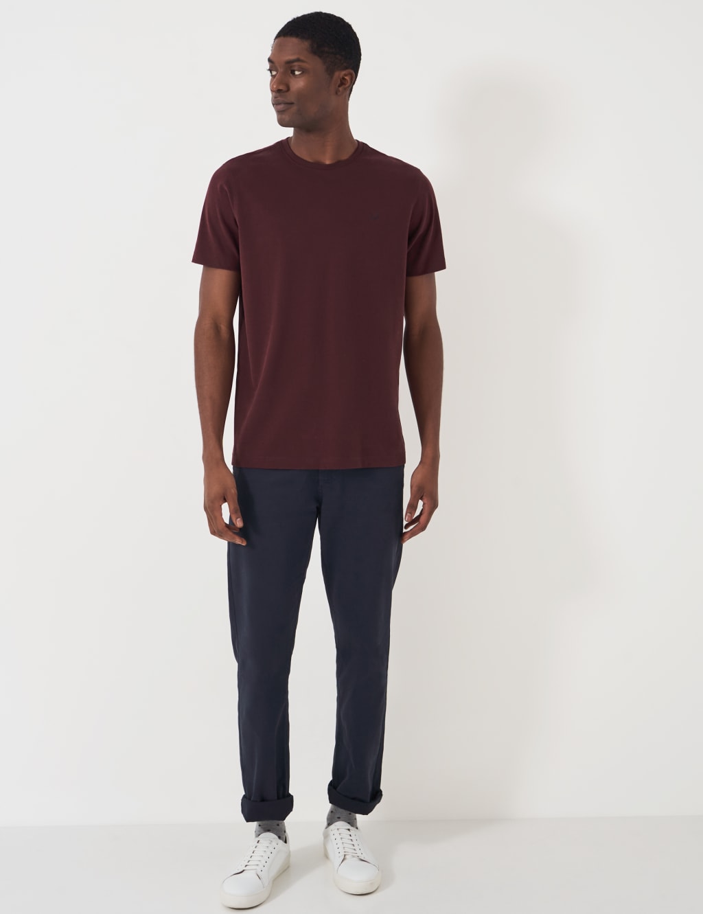 Pure Cotton Crew Neck T-Shirt 3 of 5