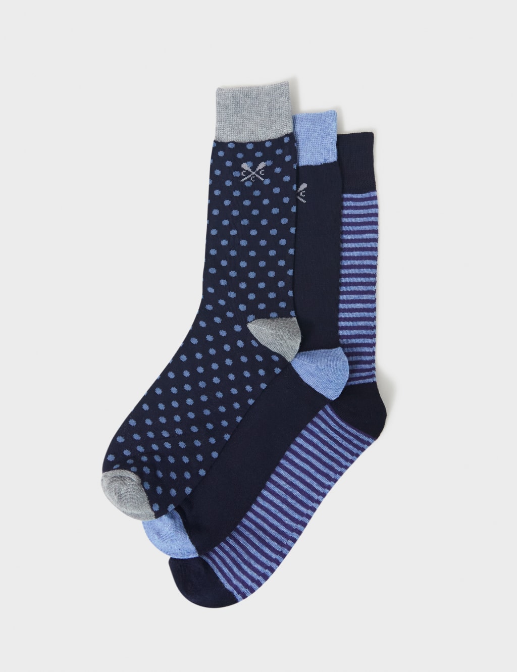 3pk Assorted Socks 1 of 2