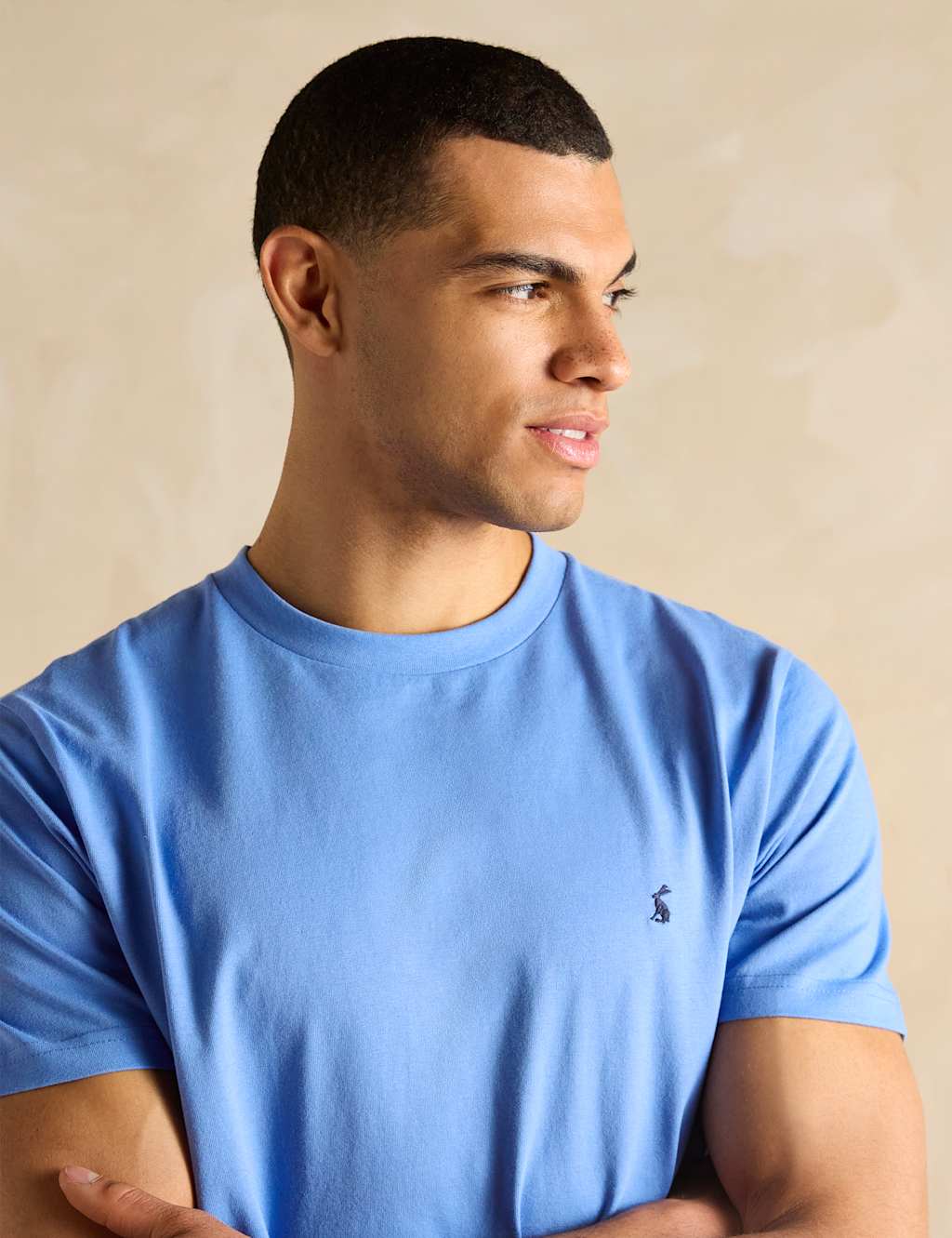 Pure Cotton Crew Neck T-Shirt 6 of 6