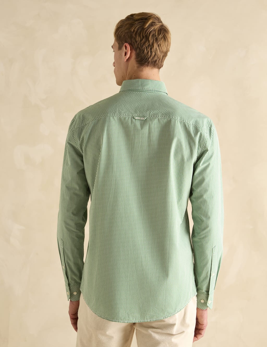 Pure Cotton Check Oxford Shirt 2 of 7