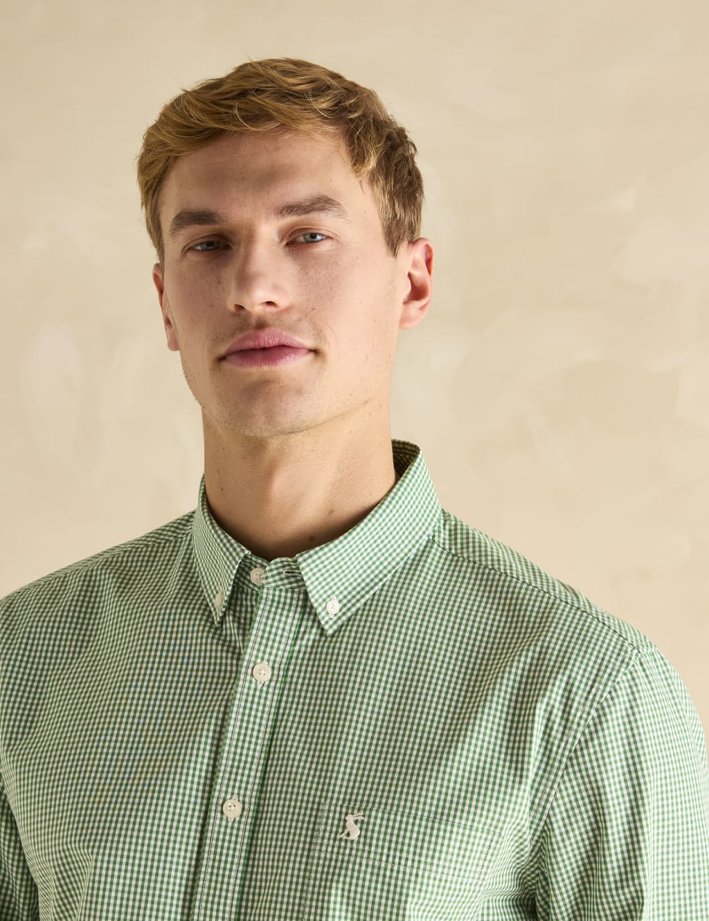 Pure Cotton Check Oxford Shirt 4 of 7