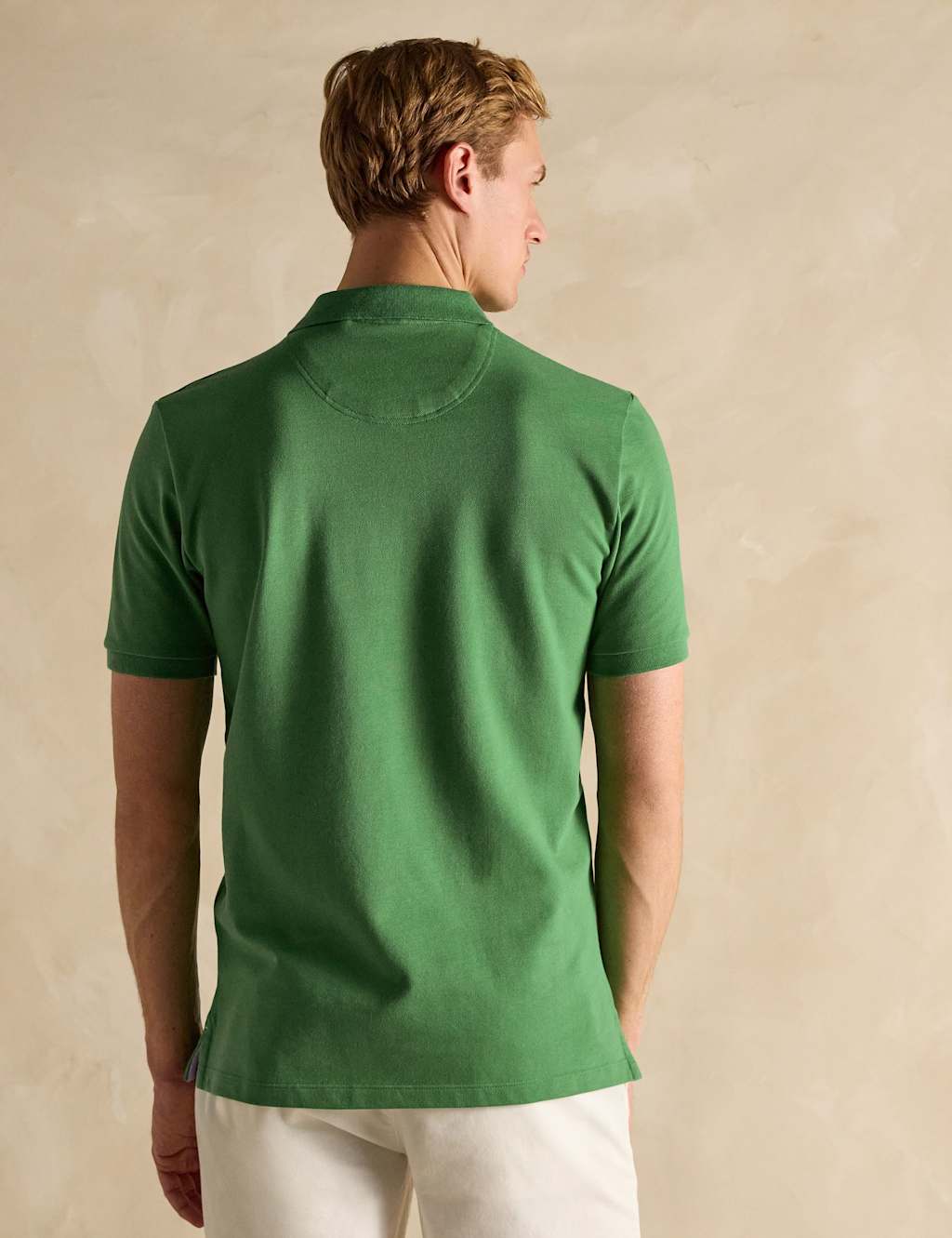 Pure Cotton Piqué Tipped Collar Polo Shirt 5 of 8