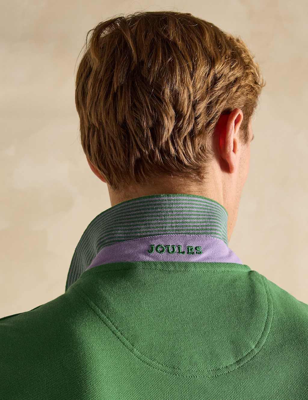 Pure Cotton Piqué Tipped Collar Polo Shirt 7 of 8