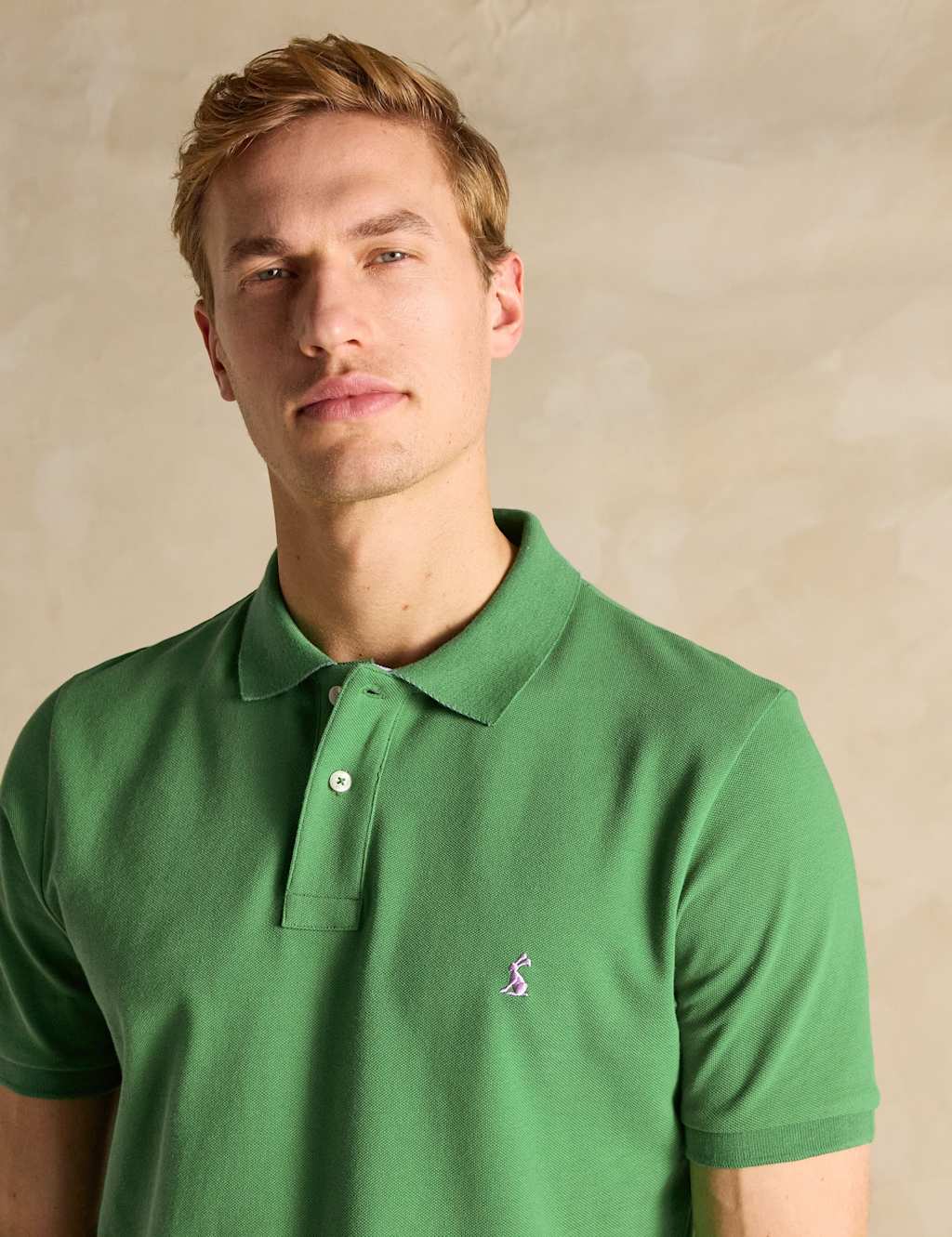Pure Cotton Piqué Tipped Collar Polo Shirt 8 of 8