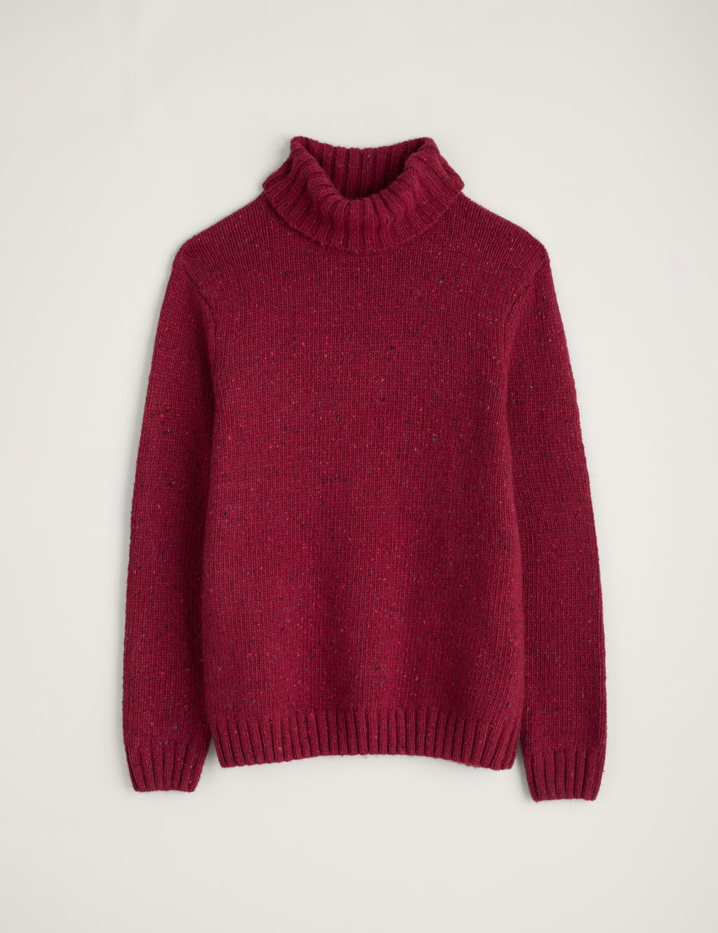 Pure Wool Chunky Funnel Neck Jumper 2 of 5