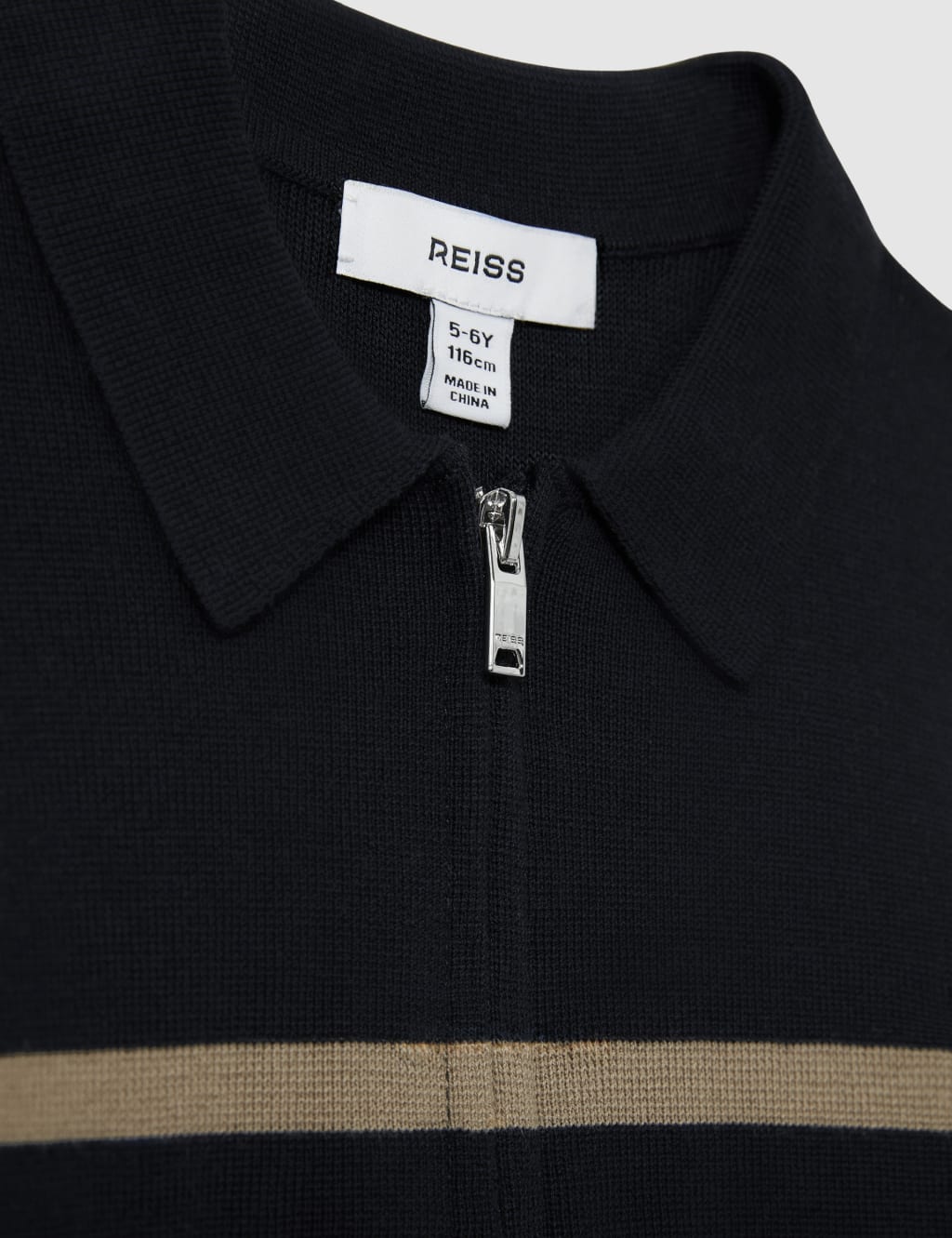 Cotton Blend Colour Block Polo Shirt (3-14 Yrs) 4 of 4