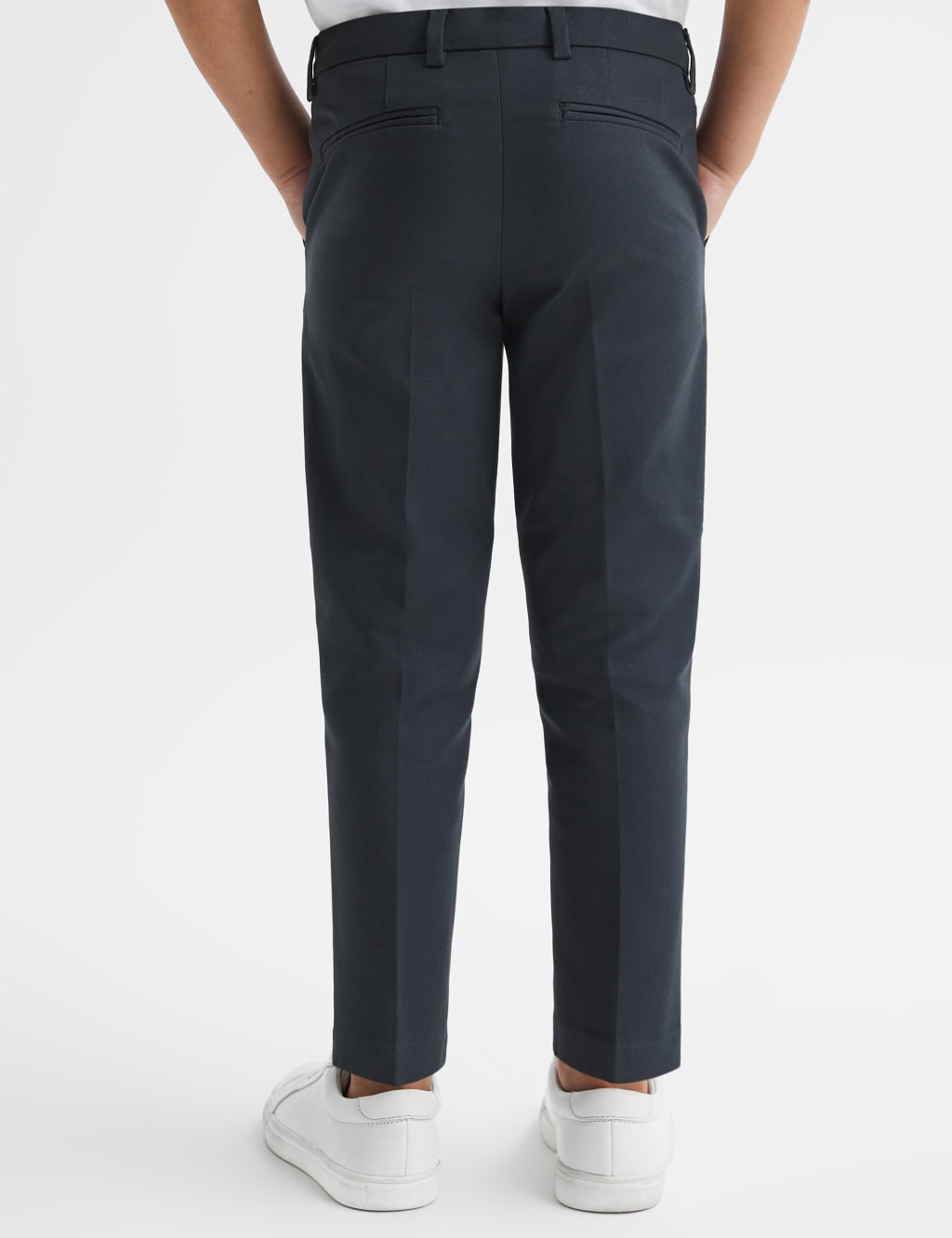 Slim Cotton Rich Trousers (3-14 Yrs) 4 of 5