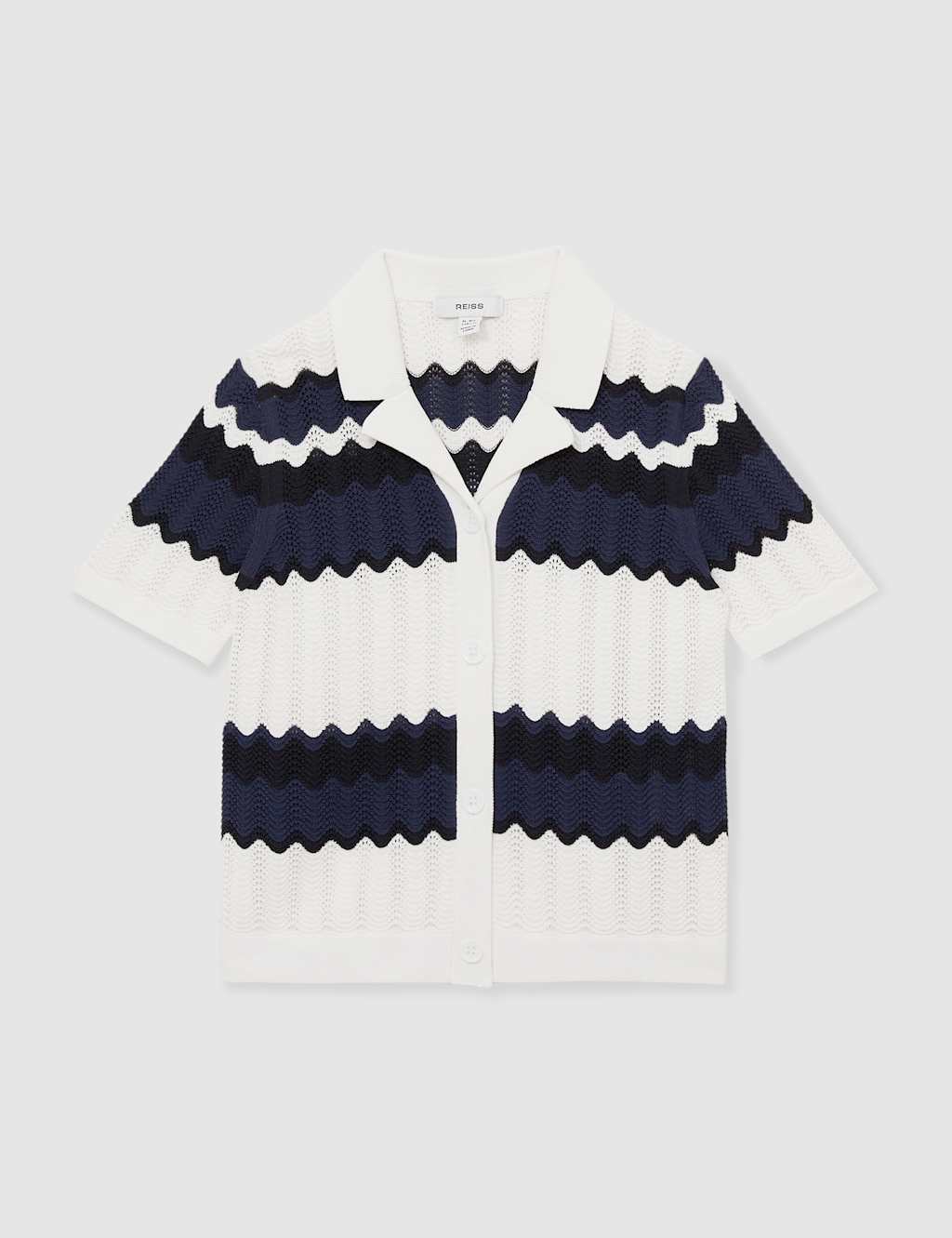 Knitted Striped Shirt (4-14 Yrs) 2 of 4