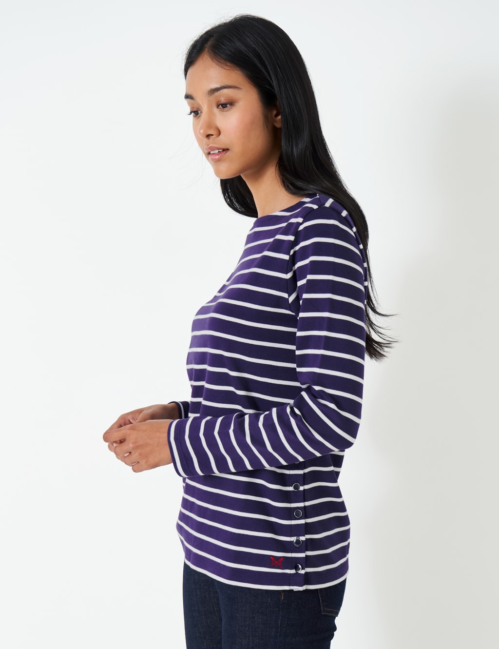 Pure Cotton Striped Top 5 of 6