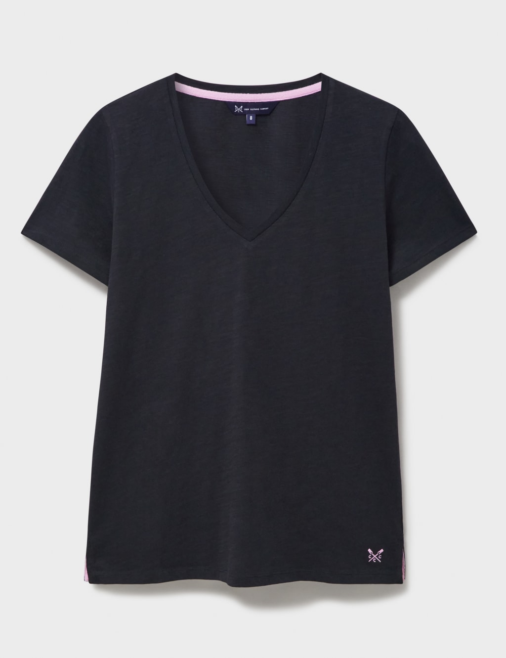 Pure Cotton V-Neck T-Shirt 2 of 5