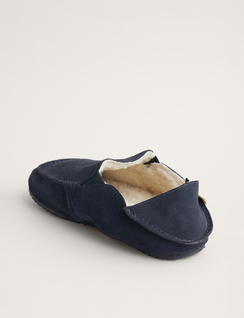Fleece lined moccasin slippers store