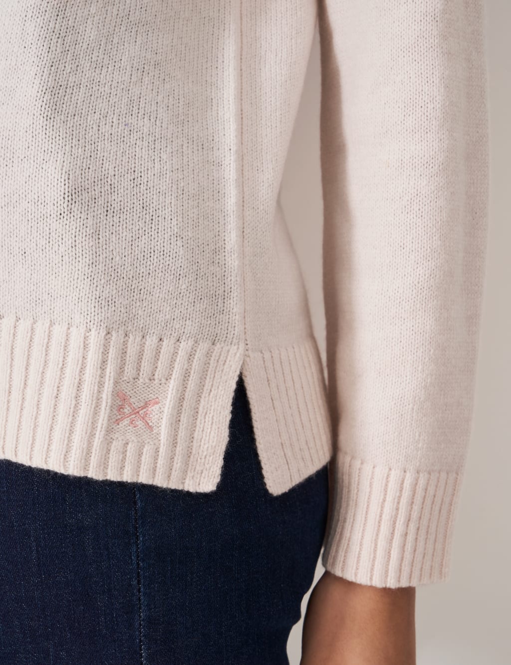 Merino Wool Rich Funnel Neck Jumper 5 of 5