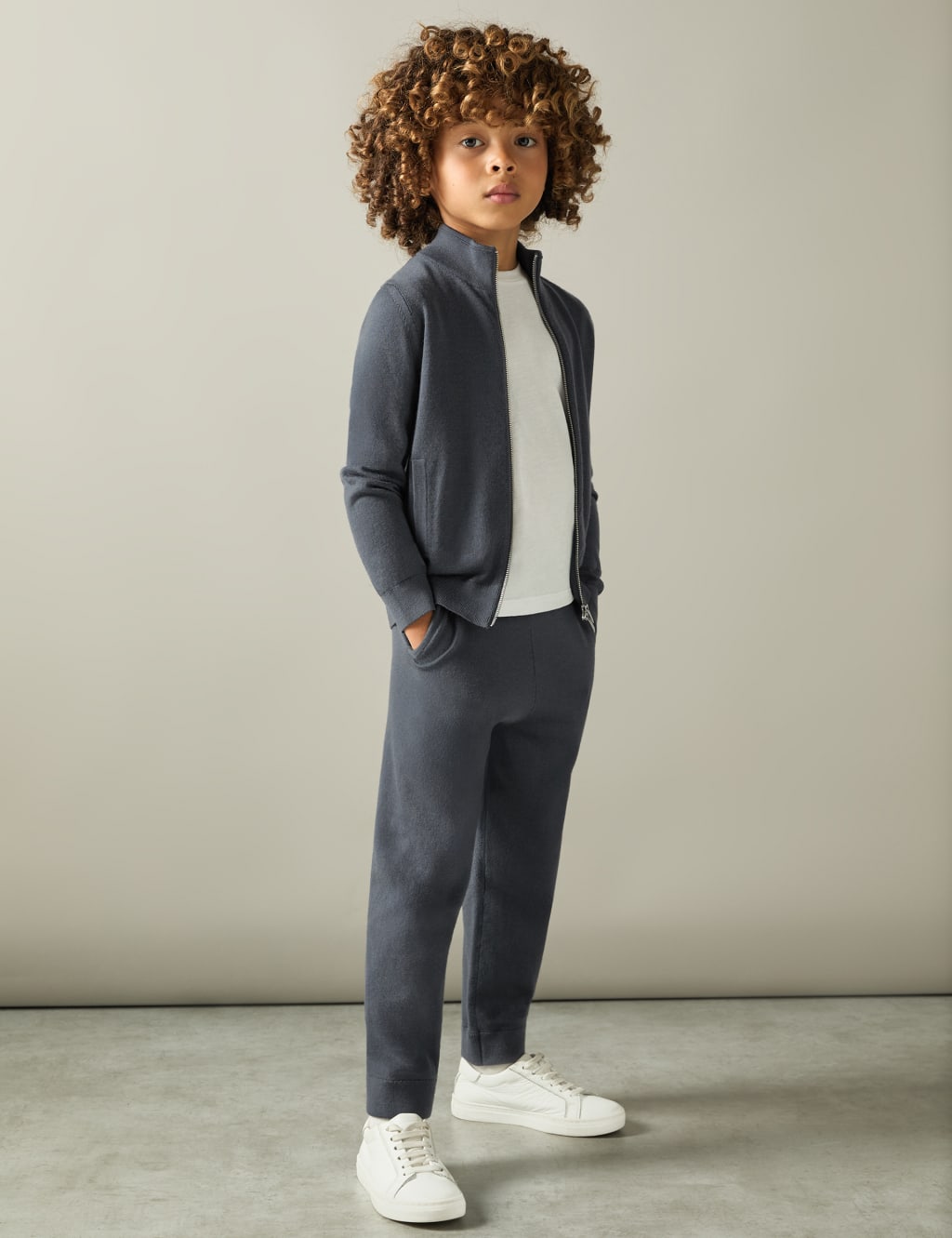 Slim Elasticated Waist Joggers (3-14 Yrs) 3 of 4