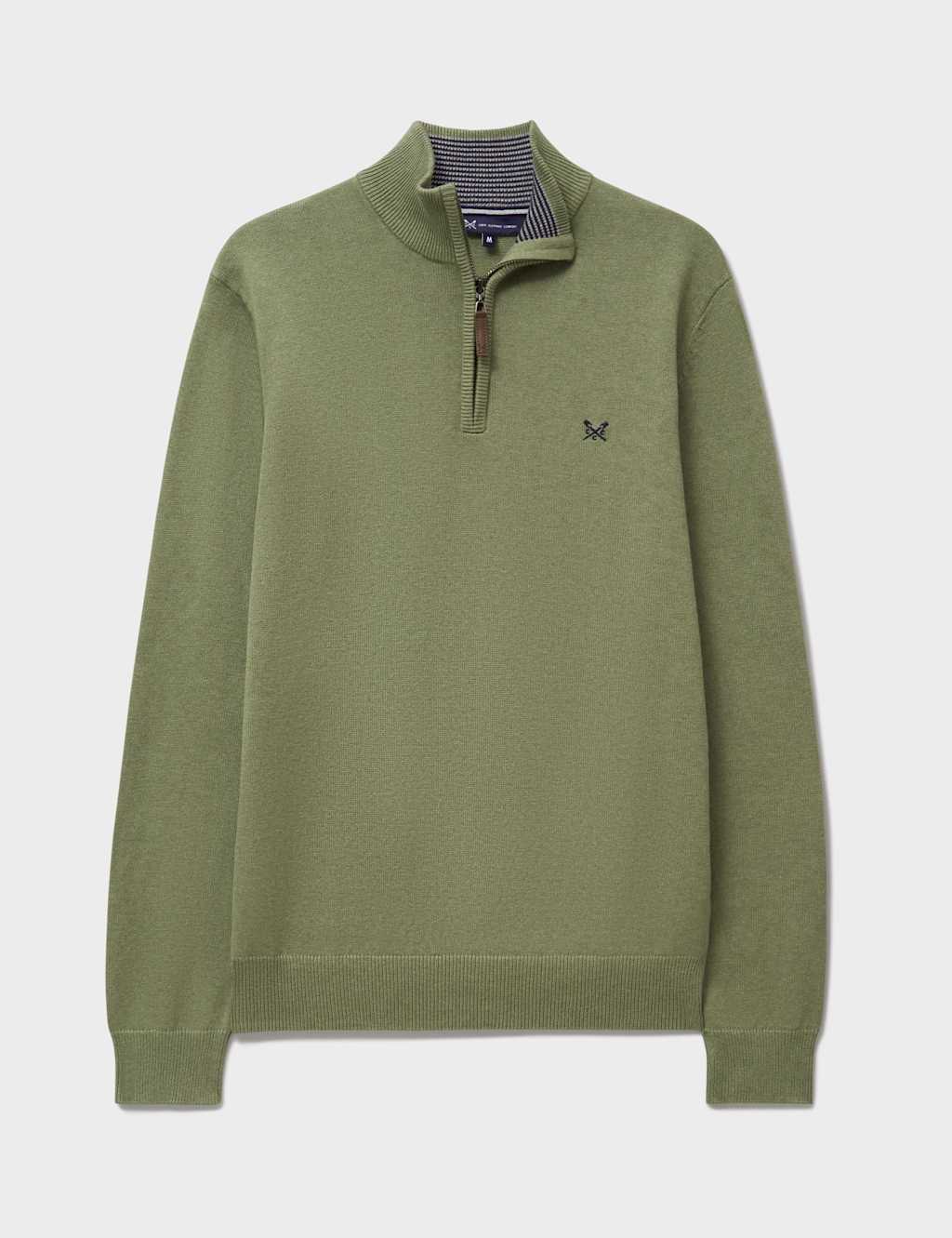 Pure Cotton Half Zip Jumper 2 of 5