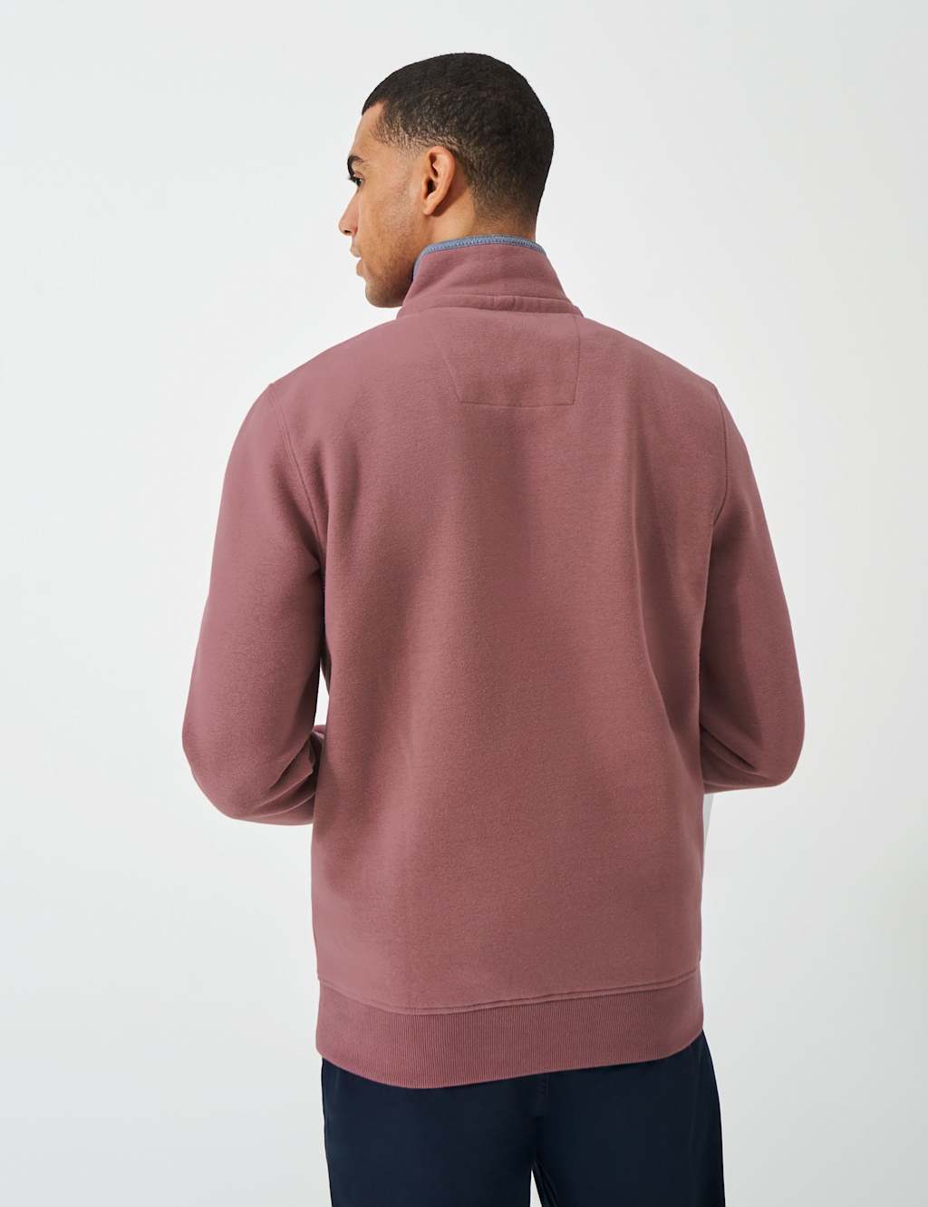 Cotton Rich Half Zip Sweatshirt 3 of 4