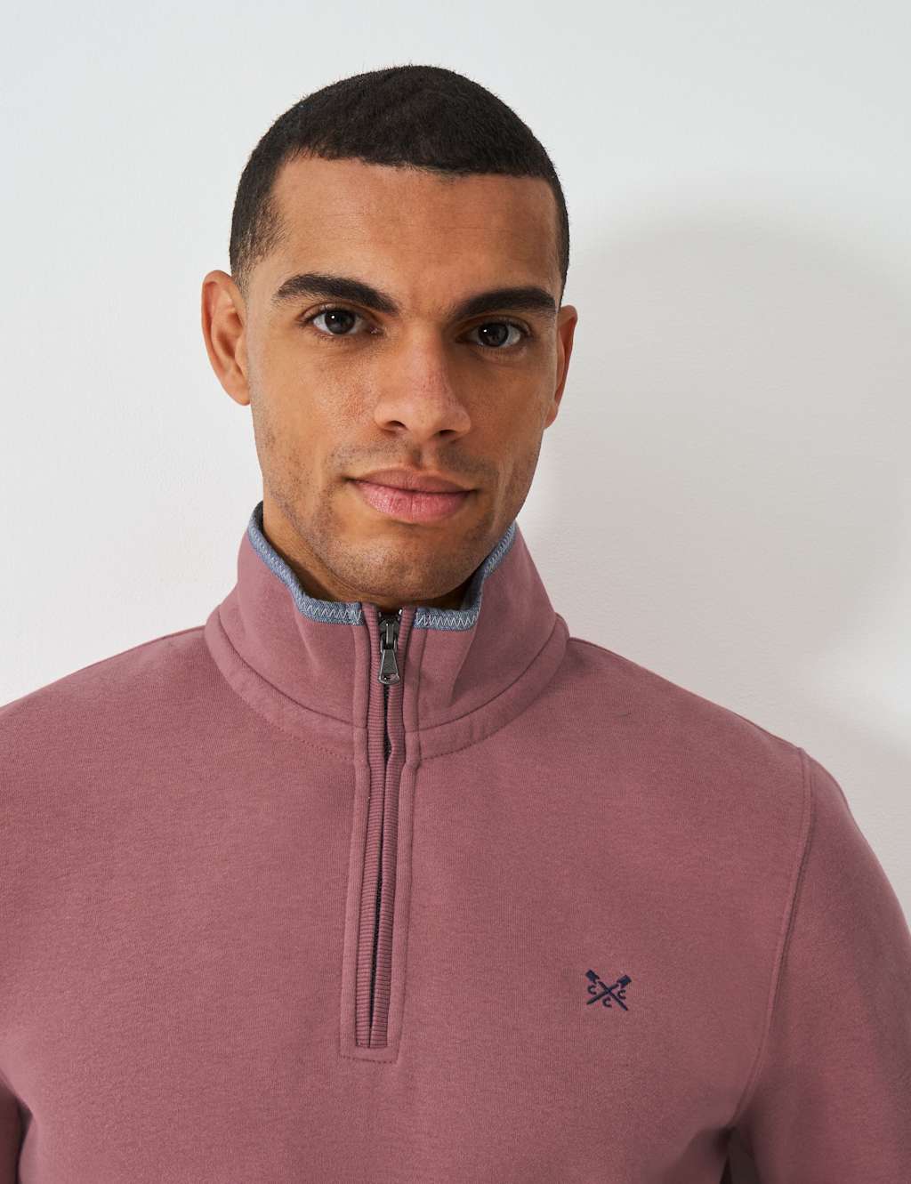 Cotton Rich Half Zip Sweatshirt 4 of 4
