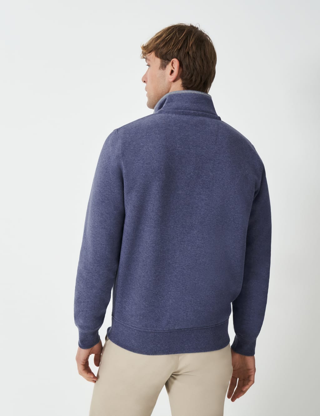 Cotton Rich Half Zip Sweatshirt 4 of 6