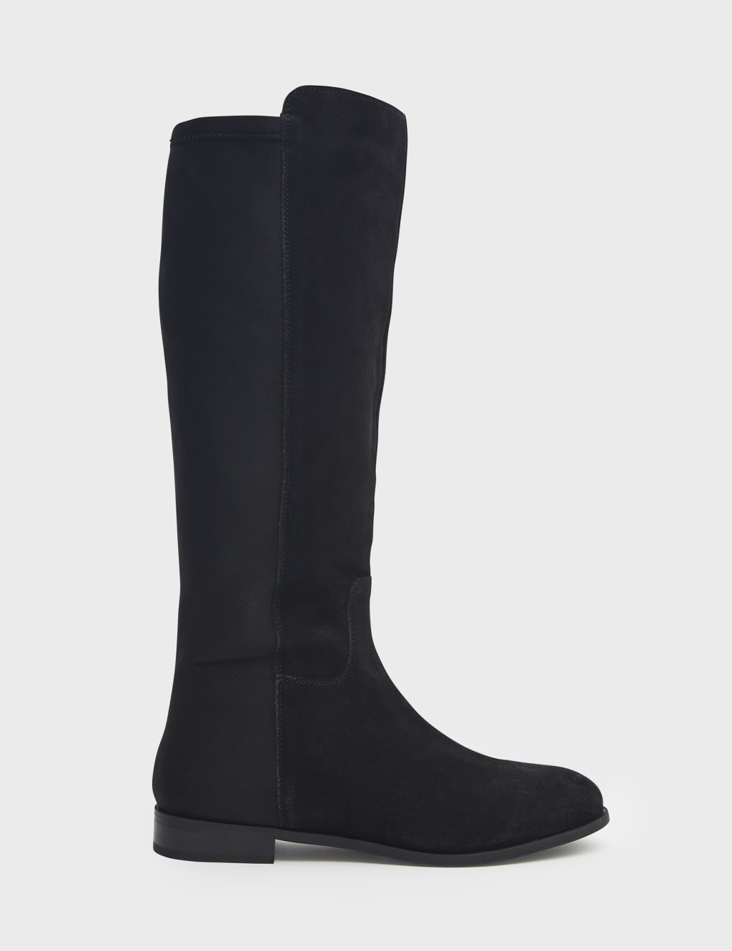 Suede Flat Knee High Boots Crew Clothing M S