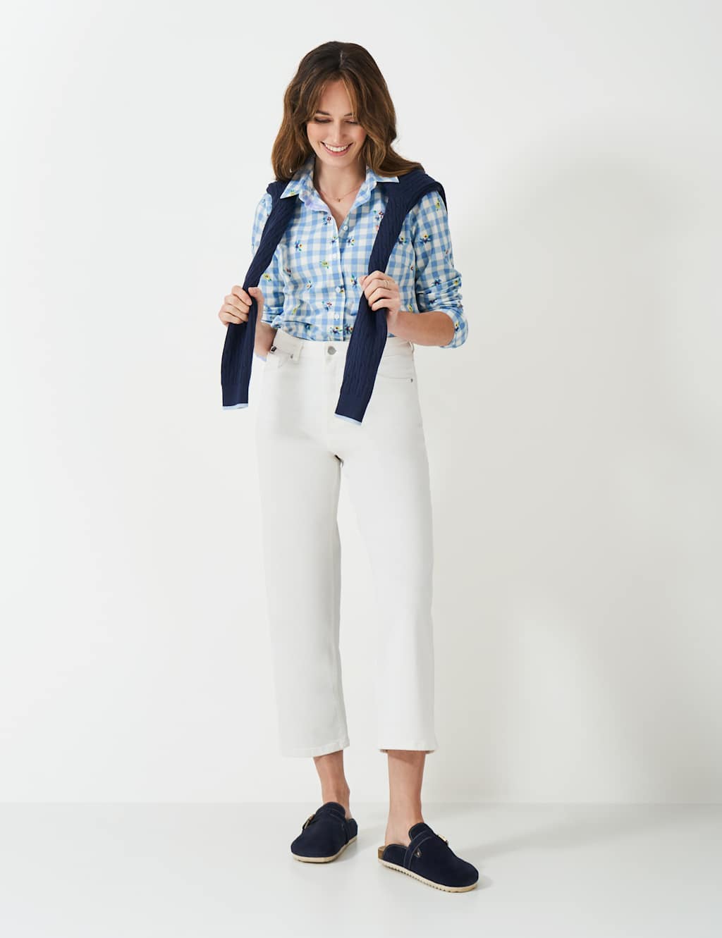 Pure Cotton Floral Button Through Shirt 3 of 5