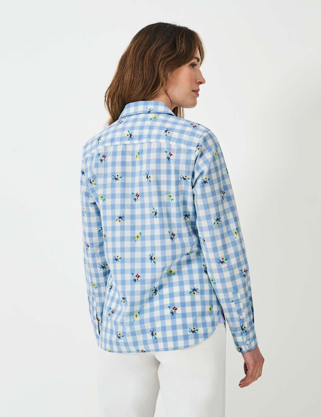 Pure Cotton Floral Button Through Shirt 4 of 5