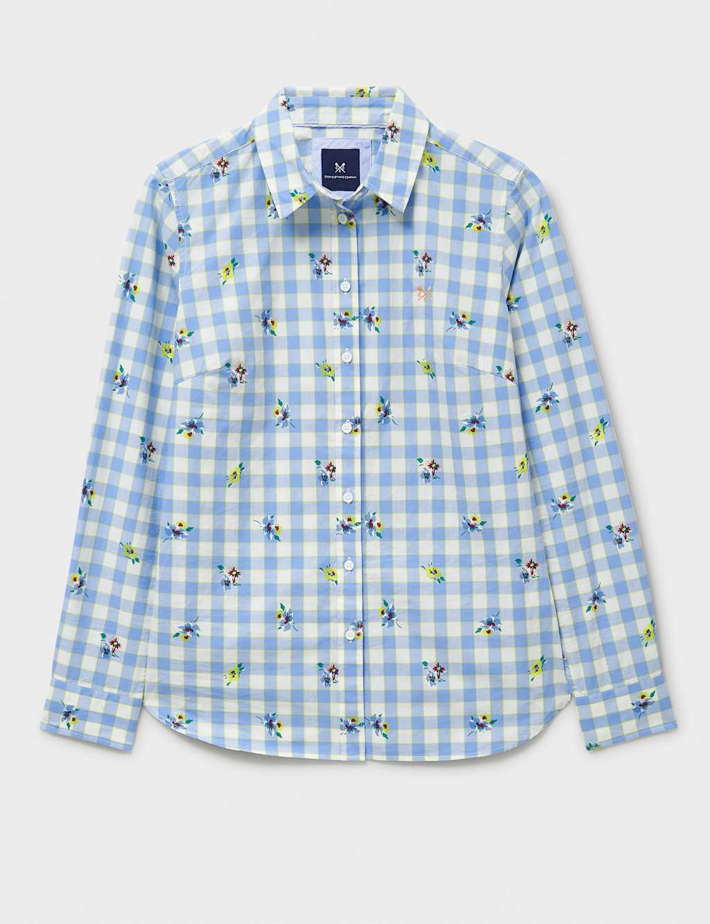 Pure Cotton Floral Button Through Shirt 2 of 5