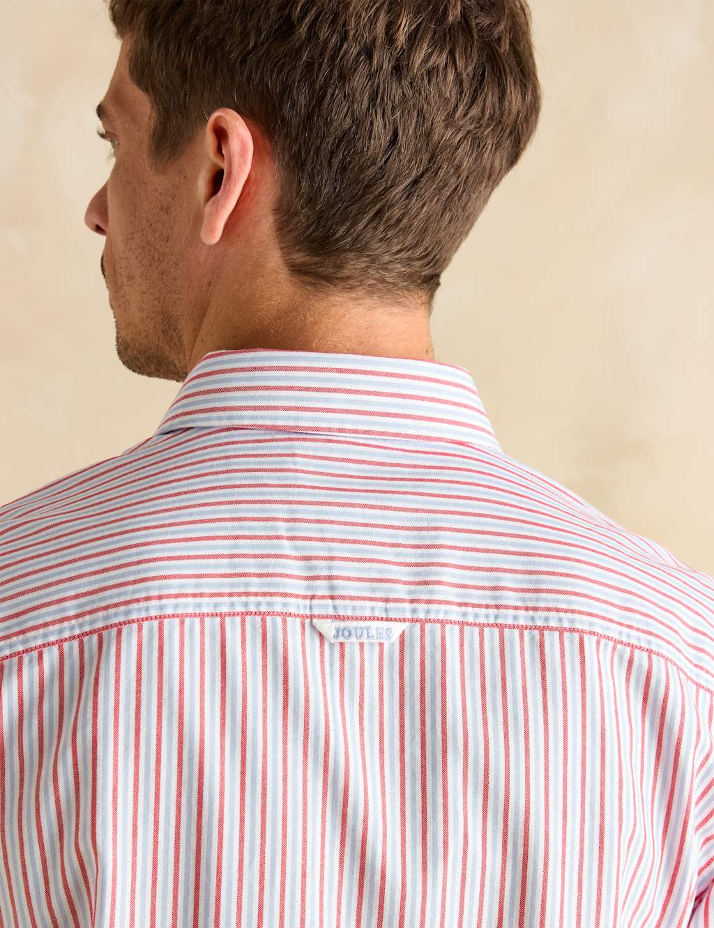 Lightweight Pure Cotton Striped Oxford Shirt 7 of 7