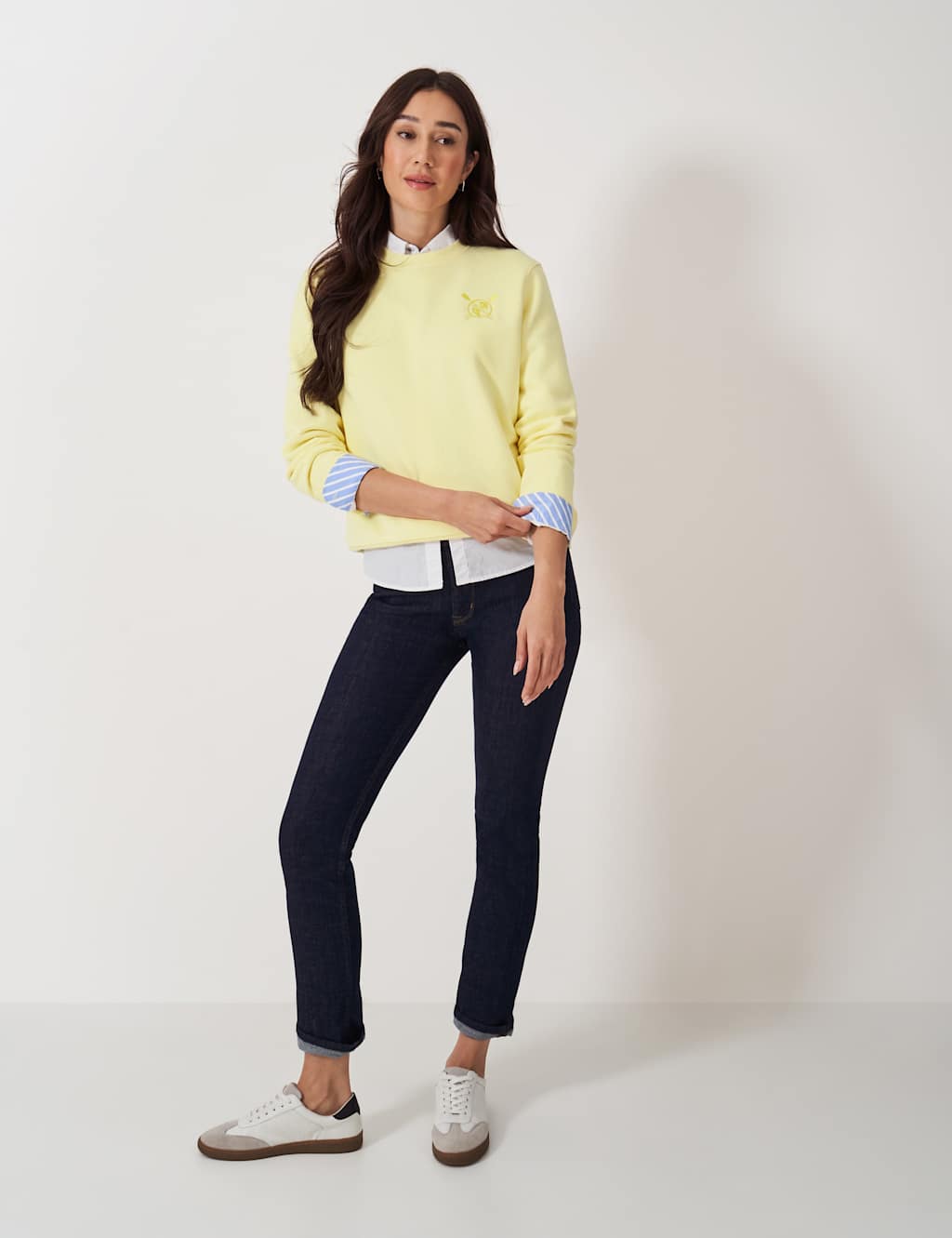 Cotton Rich Embroidered Sweatshirt 3 of 6