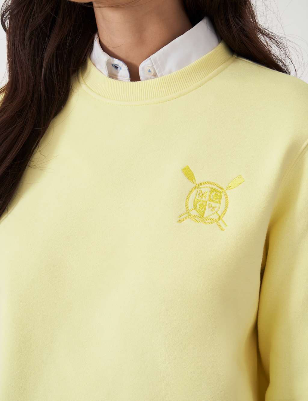 Cotton Rich Embroidered Sweatshirt 5 of 6