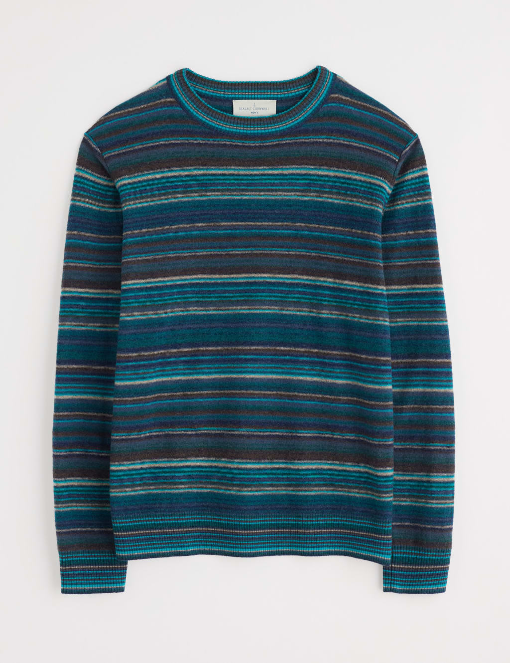 Lambswool Rich Crew Neck Ribbed Jumper 2 of 4