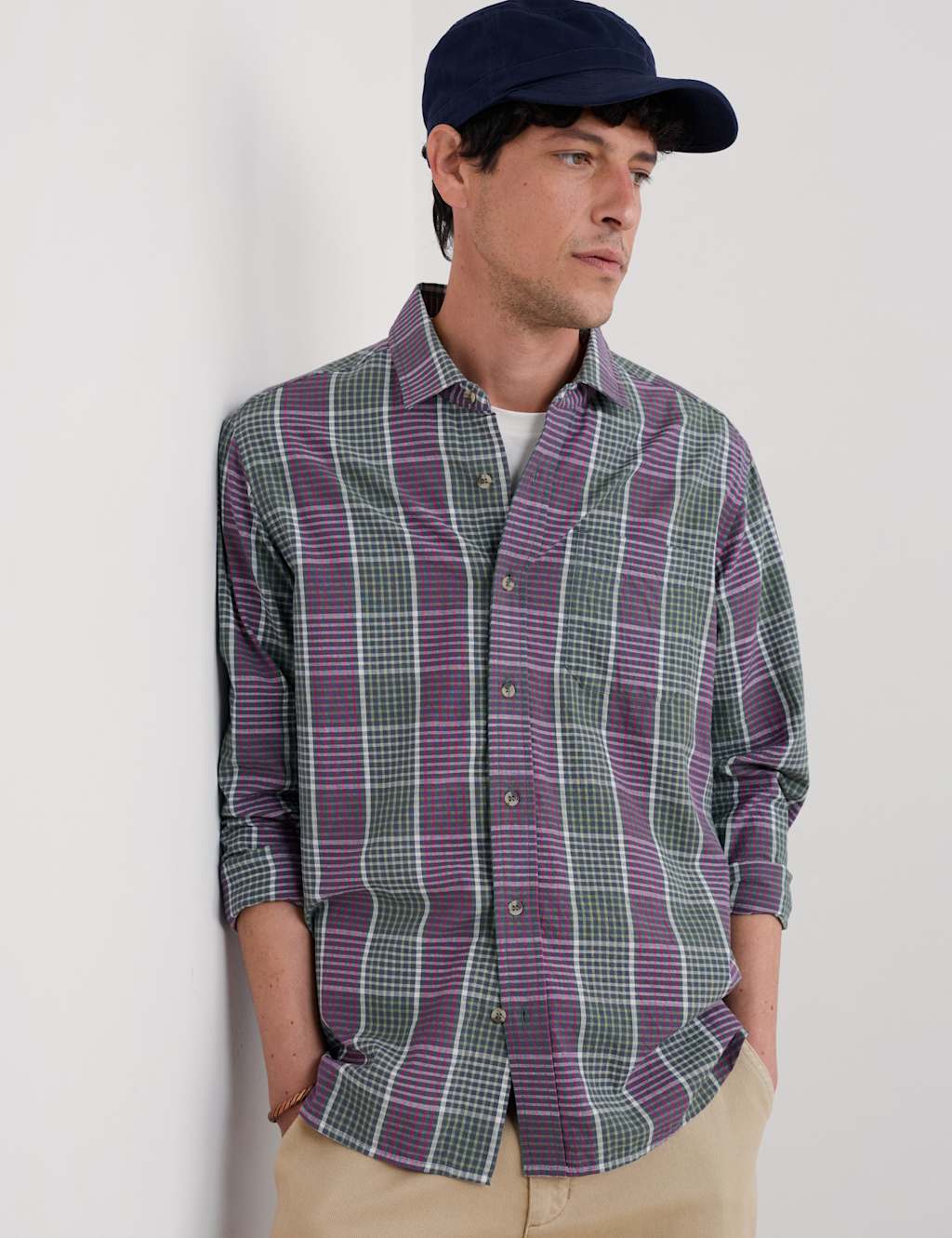 Pure Cotton Check Shirt 3 of 4