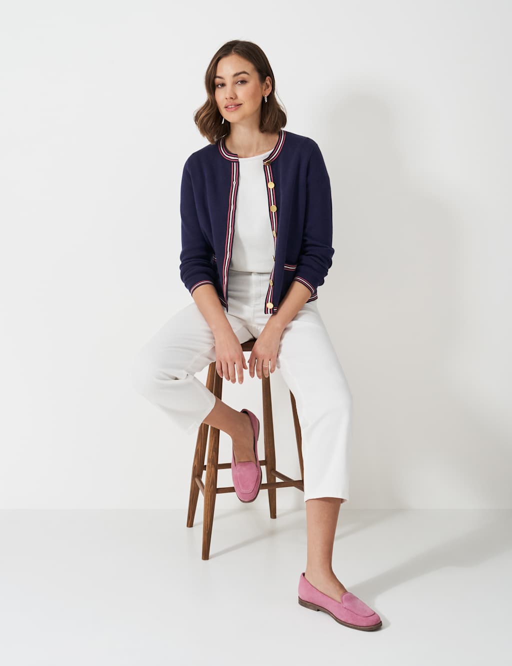 Pure Cotton Knitted Jacket 3 of 5